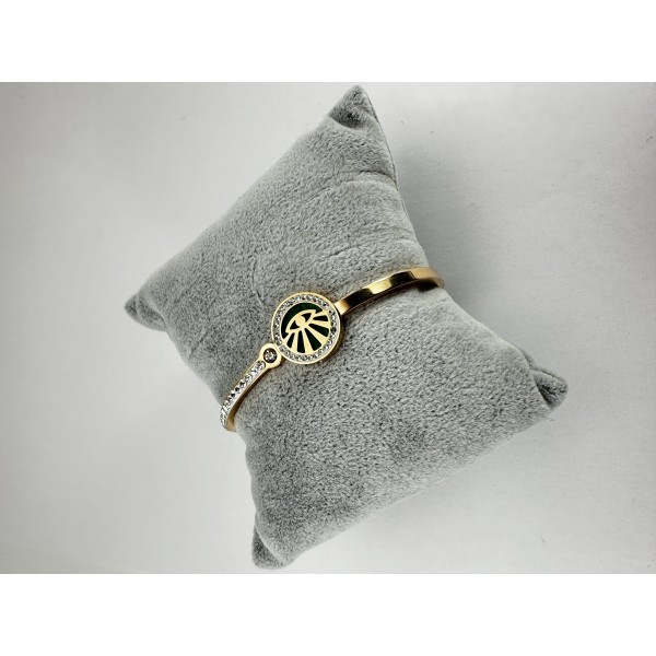 Bronz Taşlı Bileklik